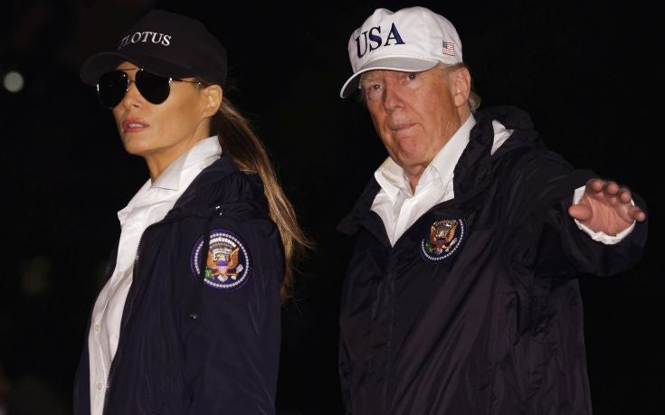 Ο N. Τραμπ επιστρέφει στο πλημμυρισμένο Τέξας